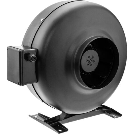 PrimeMatik Estrattore dAria per Tubo di 300 mm per la Ventilazione Industriale 2550 RPM Tondo 360x360x180 mm 