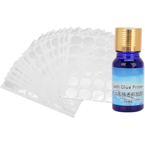 Primer Adhésif pour Extensions de Cils, Durée Longue 10ml, Renforce la Prise des Cils Postiches