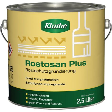 Primer antiruggine Rostosan® Plus marrone rosso 750 ml lattina