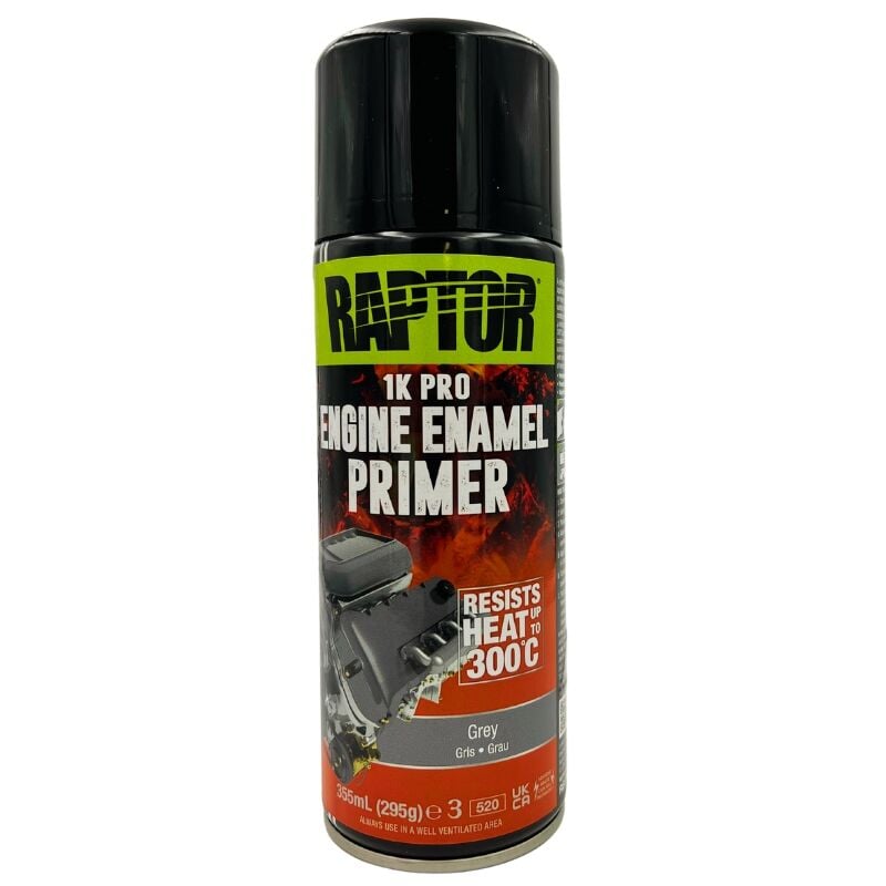 Upol - Primer Gris pour Peinture céramique moteur 355ml Raptor