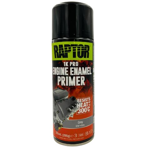 Primer Gris pour Peinture céramique moteur 355ml Raptor