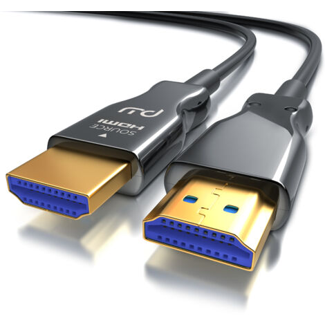 Primewire HDMI Kabel 2.0b Glasfaser - 4k 60Hz mit HDR - 3D - ARC - CEC - HDCP 2.2 - YUV 4 x 4 x 4 - 20m