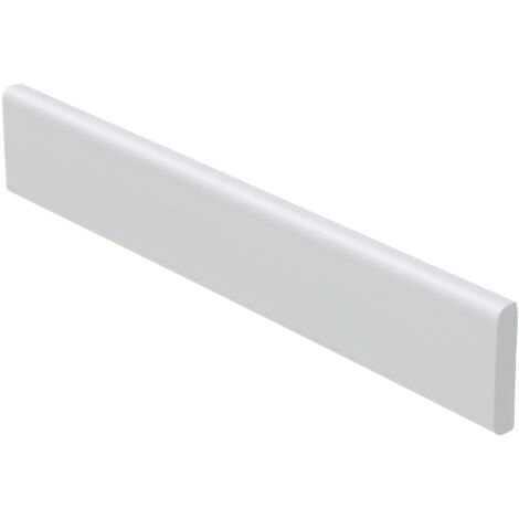 Primo Abdeckleiste 250 cm 43 x 9 mm weiß selbstklebend Sockelleiste