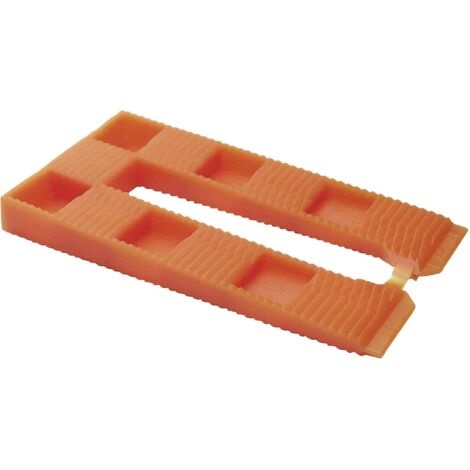 Primo Kunststoffkeil Orange 30 Stück Fliesenkeil