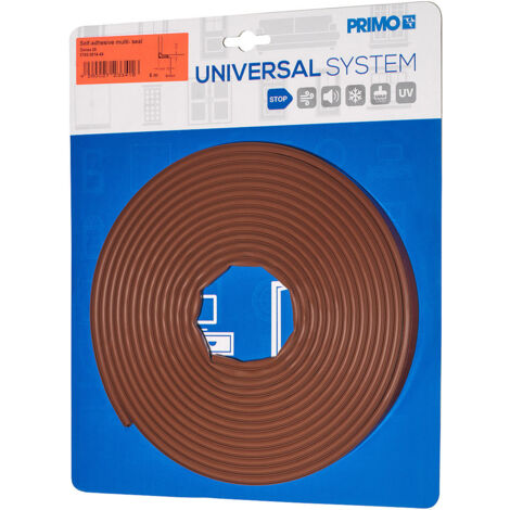 PRIMO Universaldichtung Türen & Fenster 10×5 mm braun 6 m