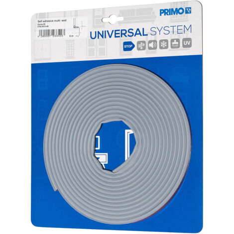 PRIMO Universaldichtung Türen & Fenster 10×5 mm grau 6 m