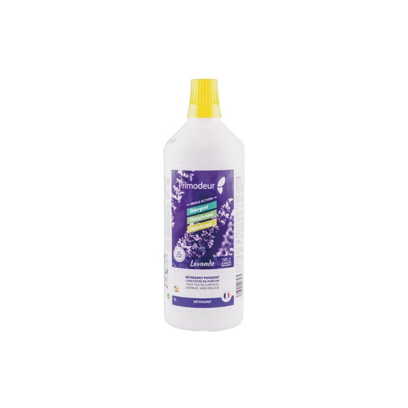Primodeur 3D Nettoyant Désinfectant Surodorant 1 litre Parfum Lavande - PRIMODEUR
