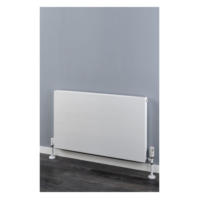 Image of Linear Flat Panel Type 11 Single Panel Single Convector Radiator White 400mm h x 1000mm w - Primus