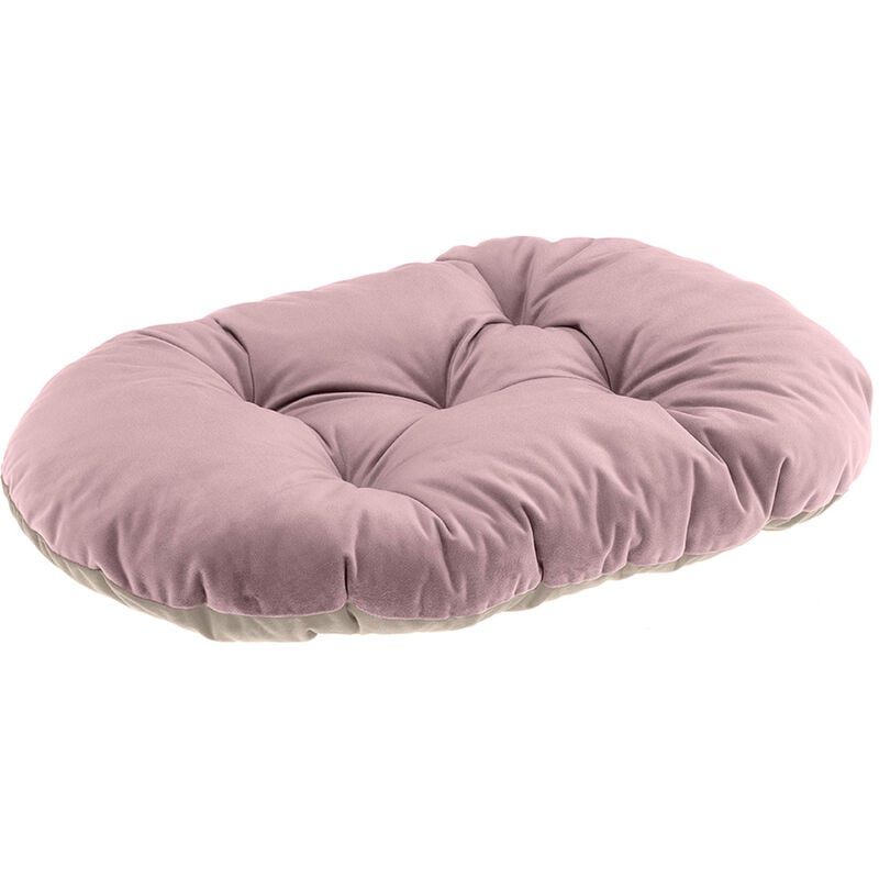 Prince Coussin en velours doux pour chiens et chats. Diverses couleurs et tailles.. Variante 55/4 - Misure: 55 x 36 cm - Rose - Ferplast