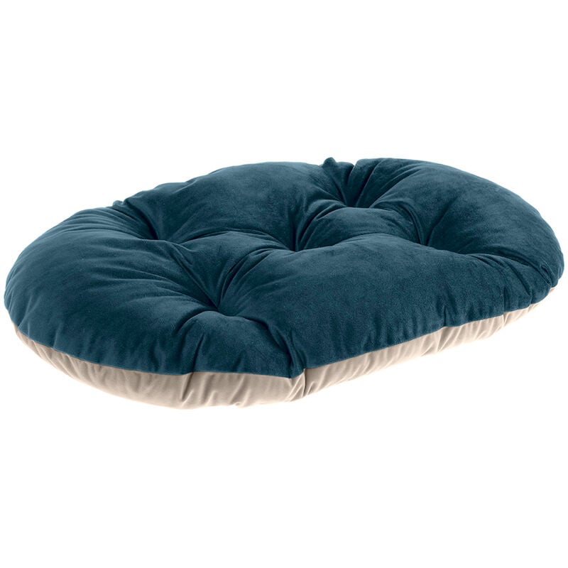 Prince Coussin en velours doux pour chiens et chats. Diverses couleurs et tailles.. Variante 65/6 - Misure: 65 x 42 cm - Bleu - Ferplast
