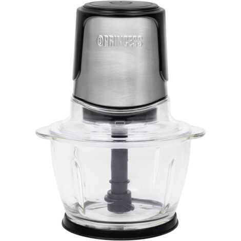 Princess 221051 Hachoir 300 W argent, noir