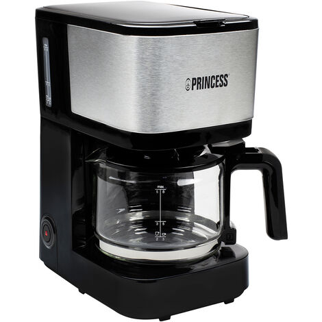Princess 246030 Kaffeemaschine Schwarz, Silber  Fassungsvermögen Tassen=8