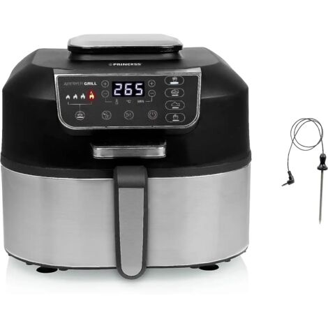 Princess Airfryer Grill 182092 Nero Argento 5,6L