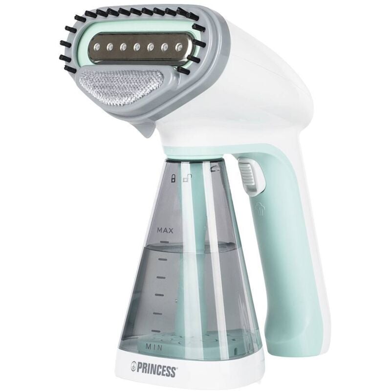 Princess - Défroisseur vapeur 332846 menthe, blanc 1500 w