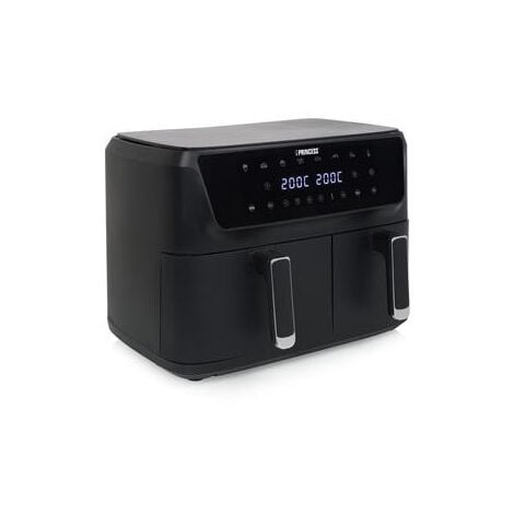 Princess Friggitrice ad Aria Calda 182470 11L 2700W Doppia Capacità Nero