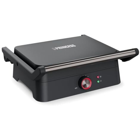 Princess Grill Elettrico Moderno Argentato 27,5 x 18 cm
