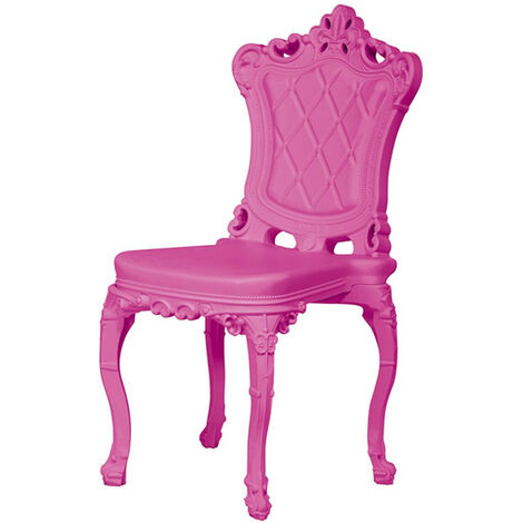 Princess of Love Fucsia dolce originale Slide sedia seduta soggiorno sala da pranzo ingresso di design colorata in polietilene