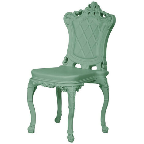 Princess of Love  Verde malva  originale Slide sedia seduta soggiorno sala da pranzo ingresso di design colorata in polietilene