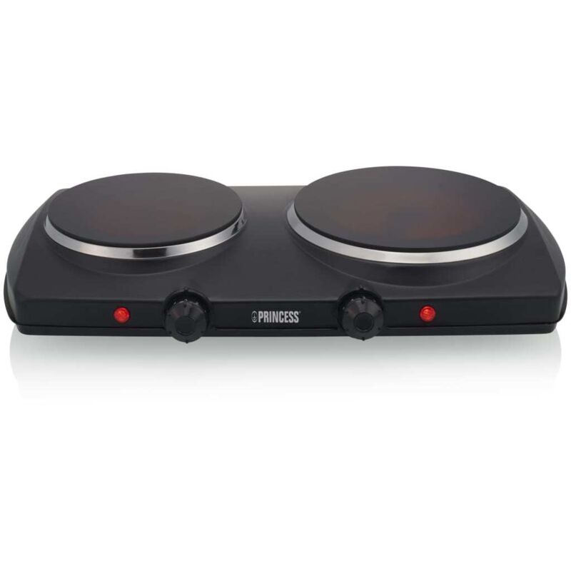 Princess - 01.303021.01.001 Double plaque de cuisson voyant lumineux