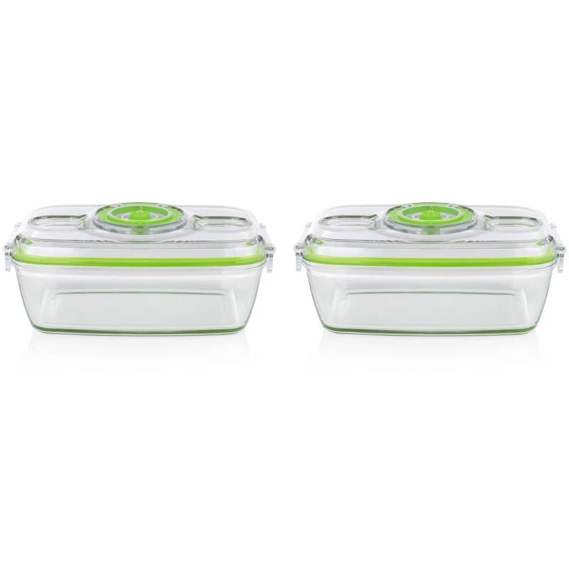 

Princess Set de recipientes para alimentos 2 piezas L transparente - Transparente