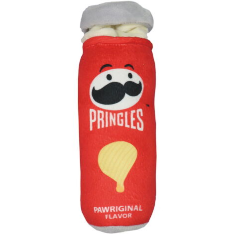 Pringles Peluche per cani con squeaker - Verde