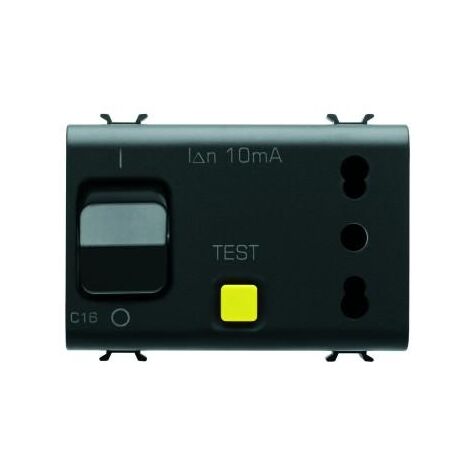 PR.INT D MTH DIF 3M 1P+N 16A P17/11 NOIR GEWISS GW12321