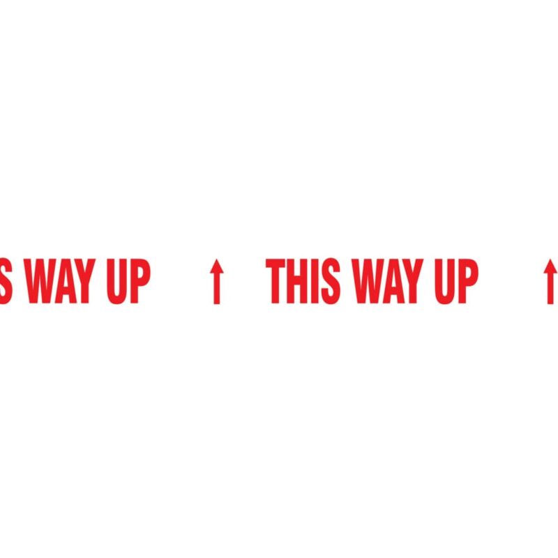 Printed 'this Way Up' Tape - 50MM X 66M - Avon