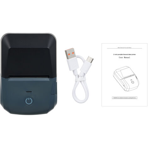 [Printer] KD582 Thermal Portable Printer 58mm Bluetooth/Wifi Mobile Printer with Included Paper Roll for Android/iOS Systems