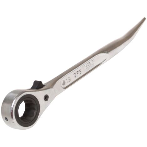 Priory PRI604TAG 604 Reversible Ratchet Spanner Podger 19 x 21mm Steel PRI604