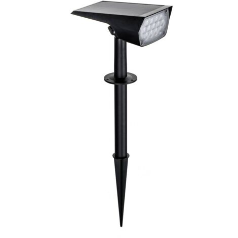 PRIOS LED 'Helier' in Nero da Plastica
