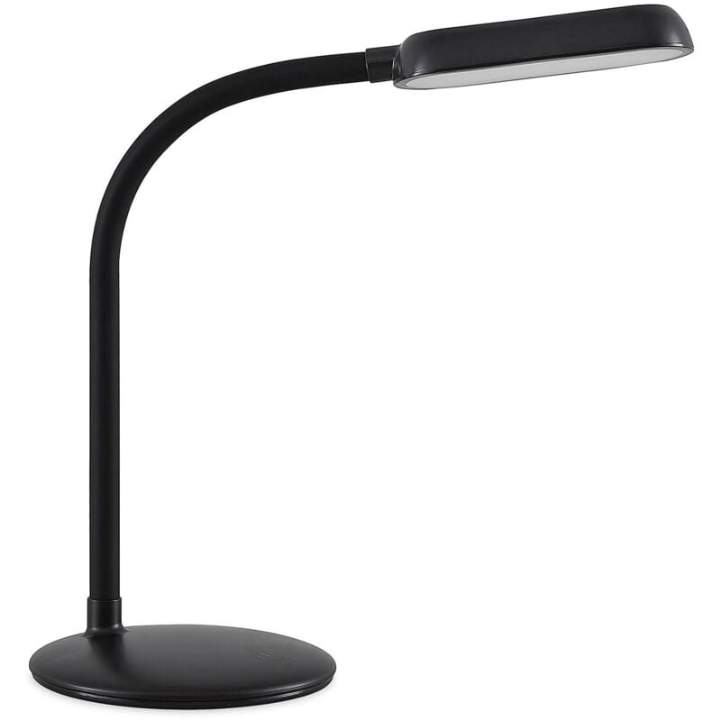 Lampada da tavolo ricaricabile a led Opira, nera