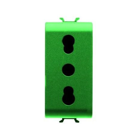 PRISE 1M 2P+T 16A BIV. P17-11 STD I VERT GEWISS GW10223