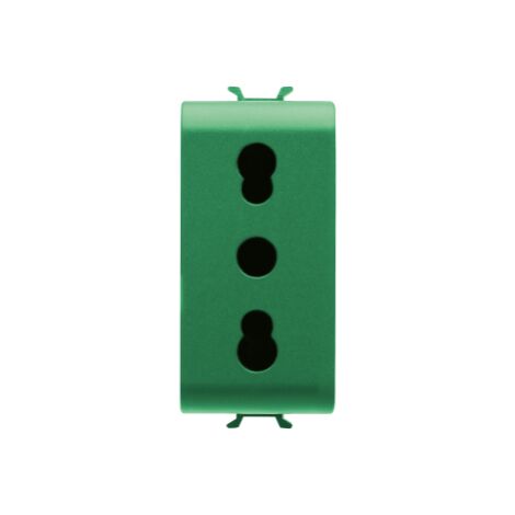 PRISE 1M 2P+T 16A P17-11 STD I VERT AB GEWISS GW10223AB