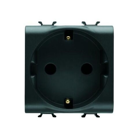 PRISE 2M 2 P+T 16A CÂB.RAPIDE AL.NOIRE GEWISS GW12241F