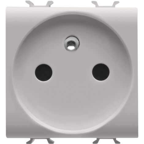 PRISE 2M 2 P+T 16A CÂB.RAPIDE FR.BEIGE GEWISS GW13247F