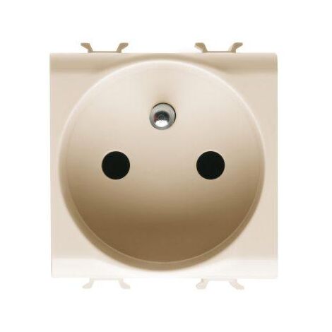 PRISE 2M 2 P+T 16A STD FR IVOIRE GEWISS GW11247