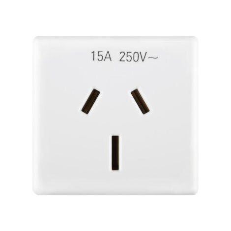PRISE 2P+T 15A ST.AUSTR.SY/WT GEWISS GW20356