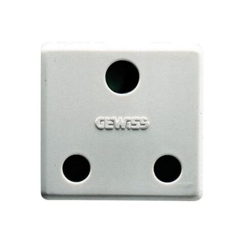 PRISE 2P+T 16A BRITISH STD ECL.SY/WT GEWISS GW20209