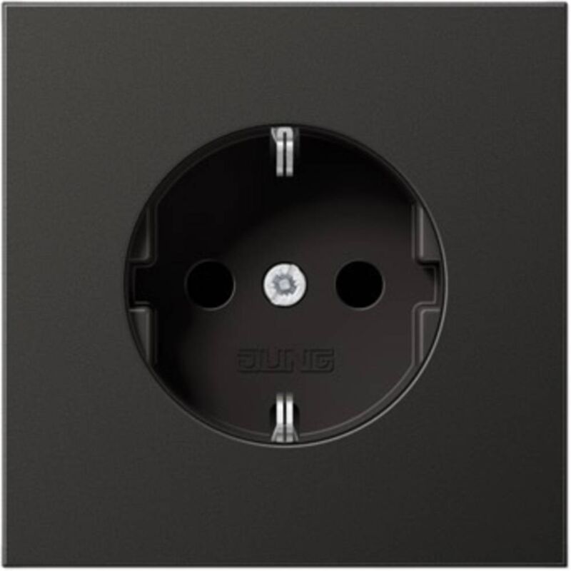 Simple Insert Prise 2P+T anthracite AL1520AN 1 pc(s) Q265642 - Jung