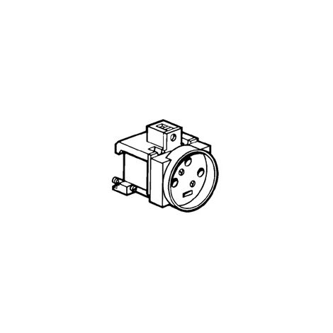 Prise de courant - 20 A - 400 V~ - 3P+T - à éclips