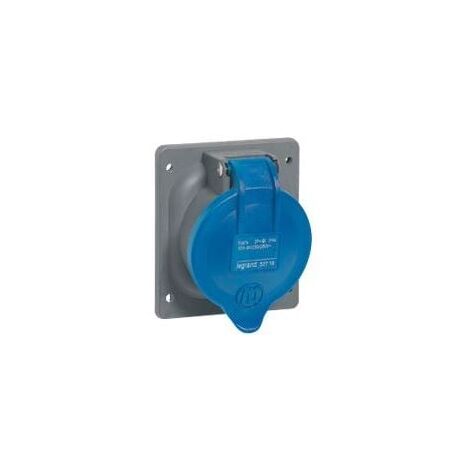 Prise à entraxes unifiés fixe Hypra IP44 32A - 200V à 250V - 3P+N+T - plastique - LEGRAND