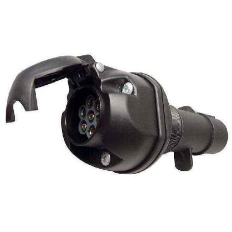 Prise abaisseur 24V/12V compact pour remorque