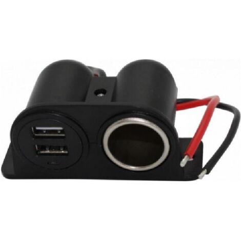 Prise allume cigare 1 AC 2usb 3.1A