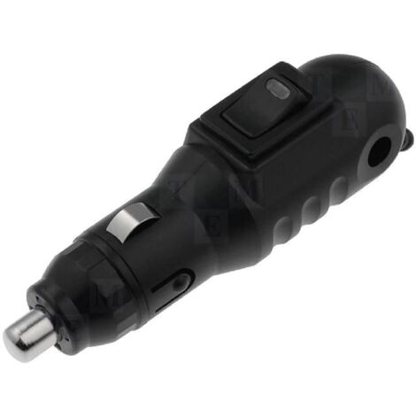 Prise allume-cigare 8A 12V angulaire 45