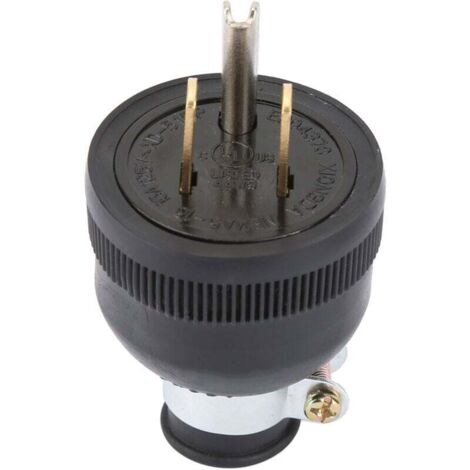 Prise Américaine NEMA 5-15P 15A 125V, Connecteur Mâle à 2 Pôles avec Lame Droite, Adaptateur Secteur US 50-60Hz