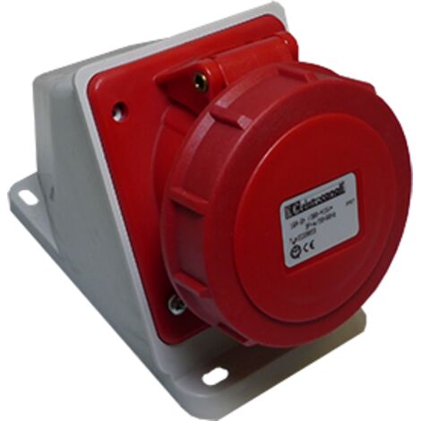 Prise base inclinée IP67 380V 3P+T 16A (PCE) EC690531 EC690531