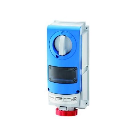 PRISE BL.IP66 S.F.2P+T 16A 400V 9H A.M GEWISS GW66830