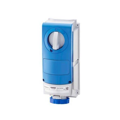 PRISE BL.IP66 S.F.3P+N+T 16A 230V 9H DIR GEWISS GW66540