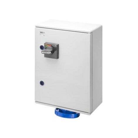 PRISE BLOQ. FOND 3P+T 125A 220V 9H IP55 GEWISS GW66593