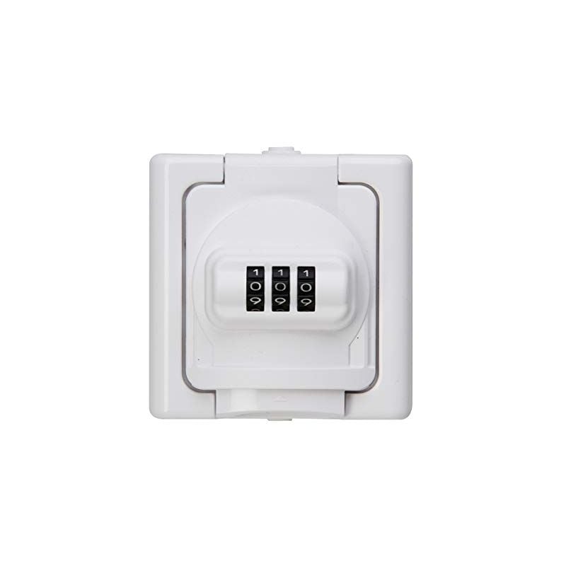 Wera - kopp blueelectric 109802008 prise de terre pour pièces humides avec serrure à combinaison n° 20 blanc arctique 109856007